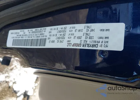 2013 Dodge Grand Caravan Sxt z USA, uszkodzony, nr VIN 2C4RDGCGXDR566689